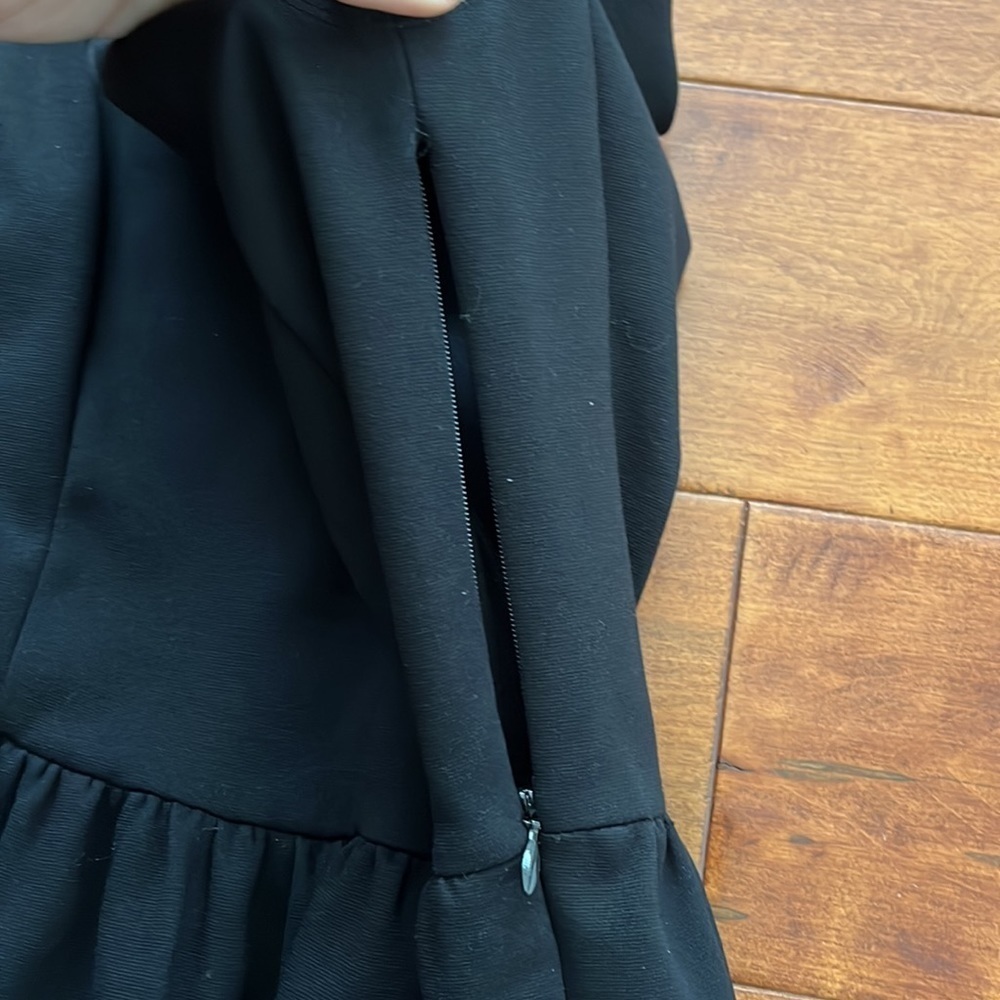 Madewell ponte screenplay black dress with two side pockets Size XS - Picture 10 of 16